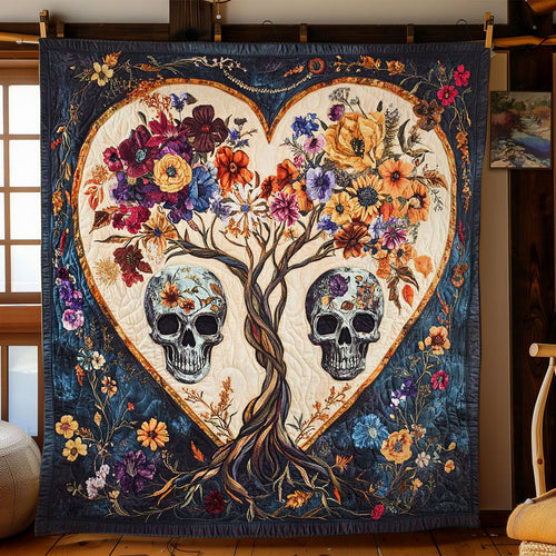 Twilight Skull WN0702041CL Quilt Blanket
