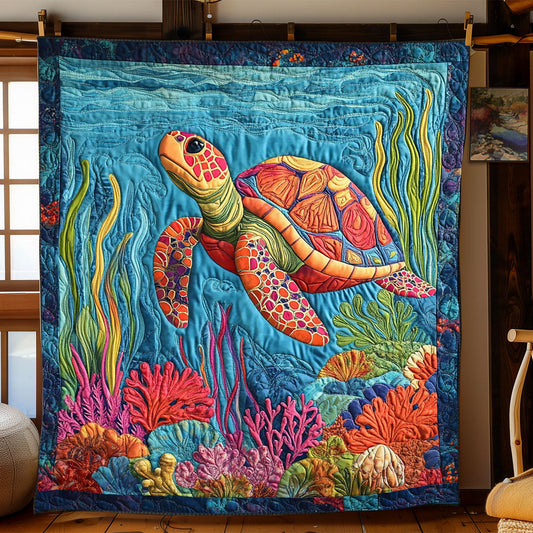 Turtle WJ1701025CL Quilt Blanket