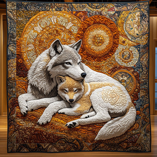 Mother And Cub CP0206022CL Quilt Blanket