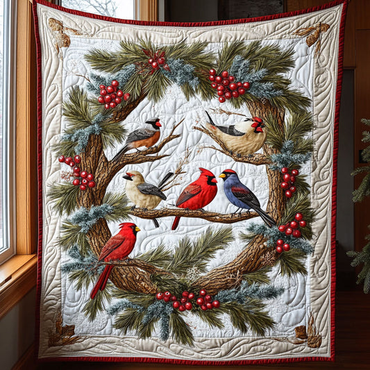 Winter Garland  CP1208017CL Quilt Blanket