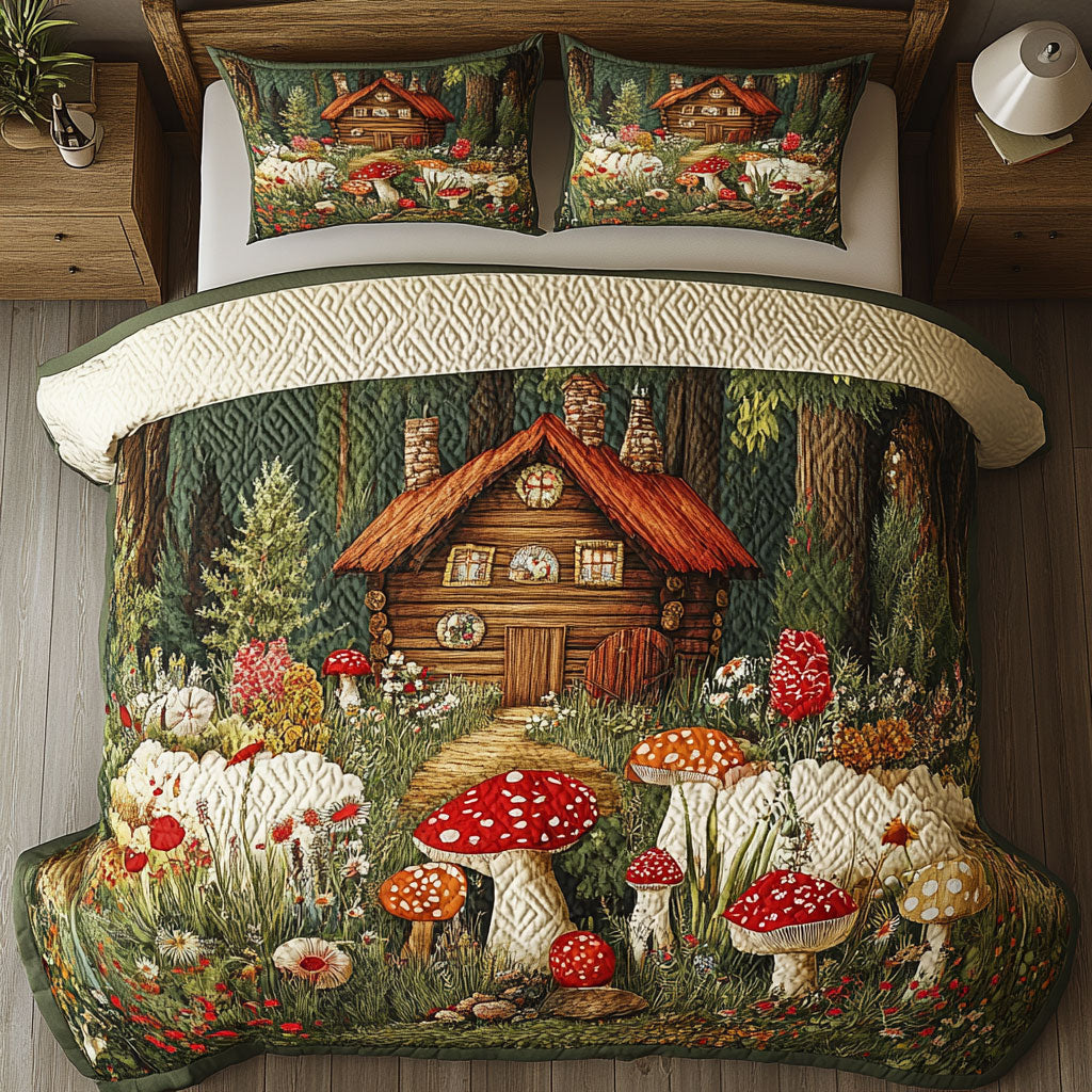 Mushroom Village WY0602025CL Duvet Cover Set