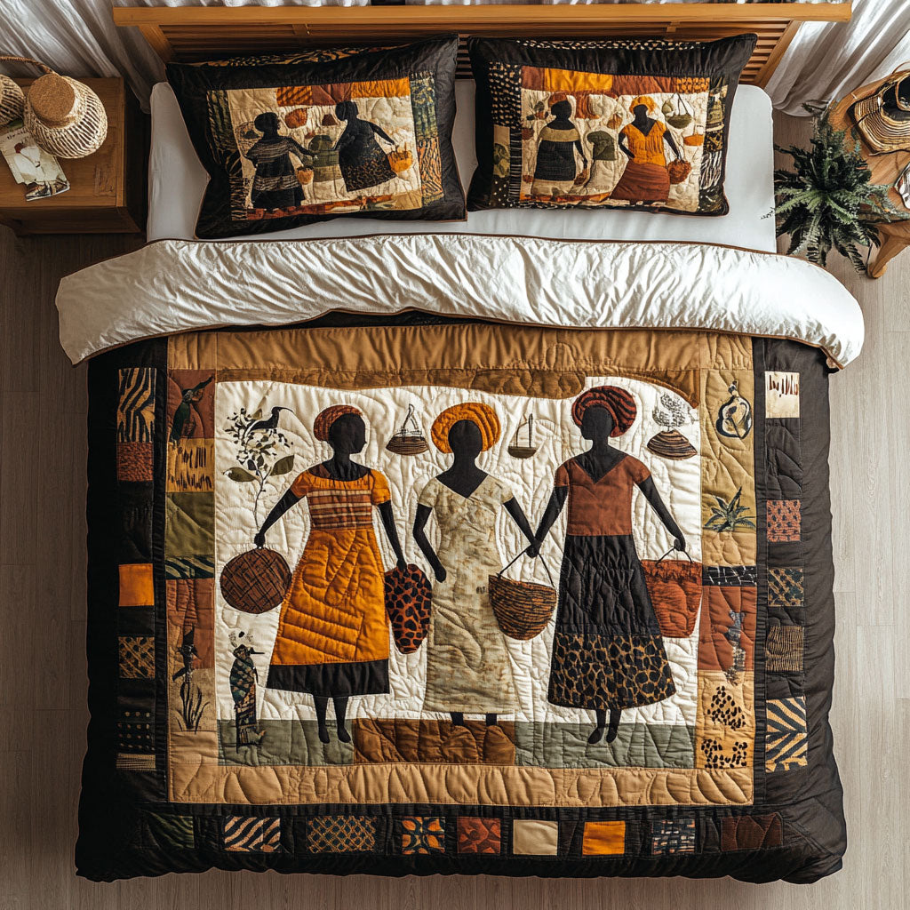 Beauty Of African Women WY2802117CL Duvet Cover Set