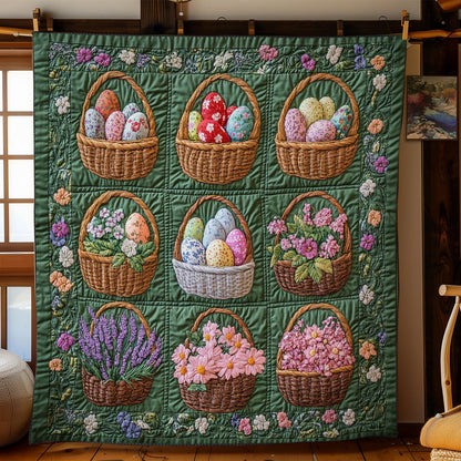 Springtime Easter Charm WN1501011CL Quilt Blanket