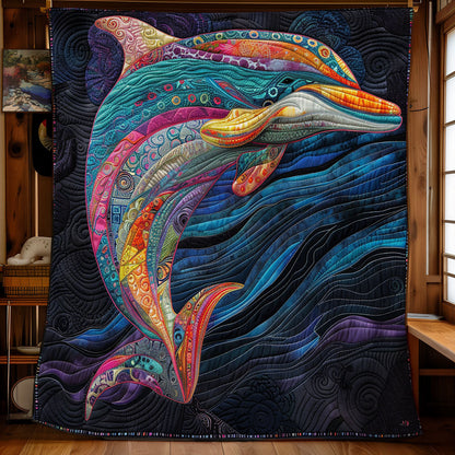 Dolphin WX0201015CL Quilt Blanket