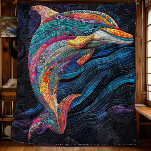 Dolphin WX0201015CL Quilt Blanket