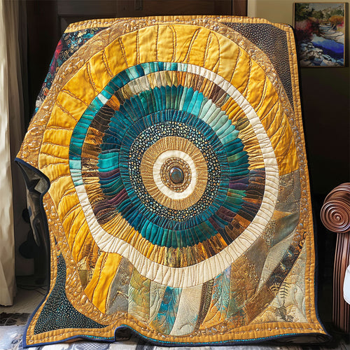 Abstract Spin WY1002002CL Quilt Blanket