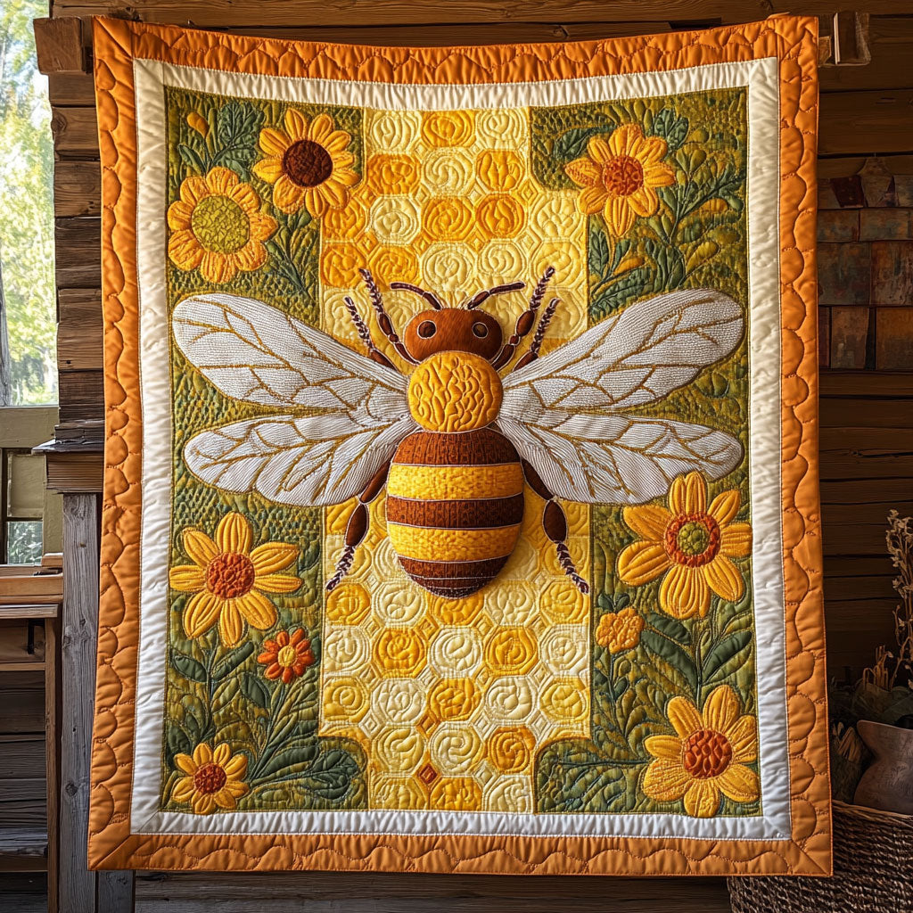 Honey Bloom CW0506025CL Quilt Blanket