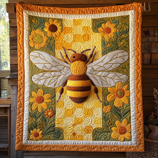 Honey Bloom CW0506025CL Quilt Blanket