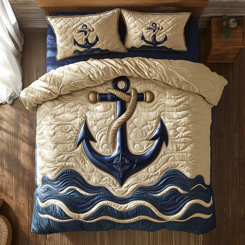 Sea Horizon CP0309008CL Quilted Round Mat