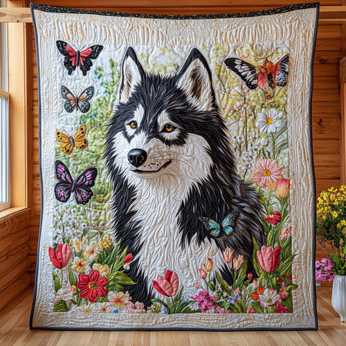 Floral Fur Majesty CP1208078CL Quilt Blanket