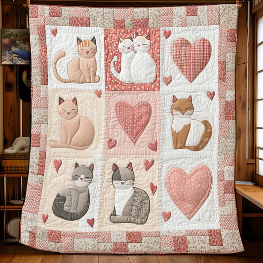 Adorable Cats XB0403014CL Quilt Blanket