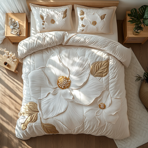 Whispers of White YR0206029CL Duvet Cover Set
