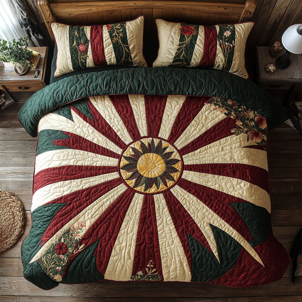 Mystic Sun WY1402098CL Quilted Bedding Set