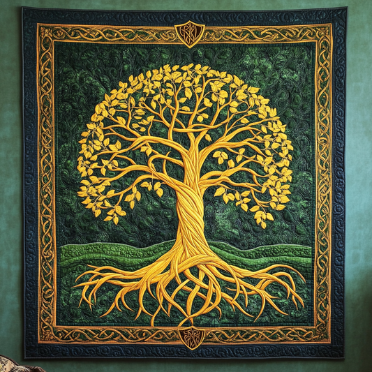 Celtic Tree Of Life XR2709021CL Quilt Blanket