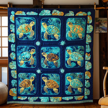 Turtle WJ0310023CL Quilt Blanket