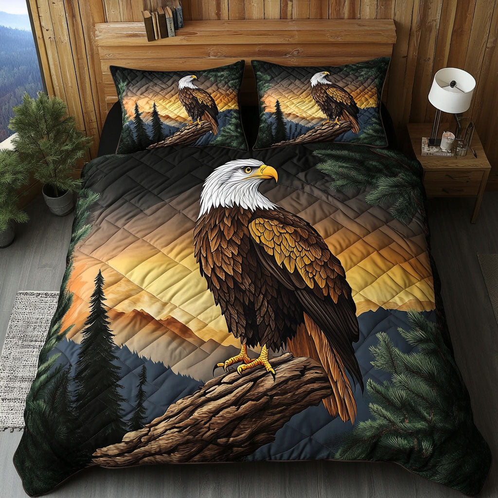 Native Eagle WJ1403043CL Quilted Bedding Set