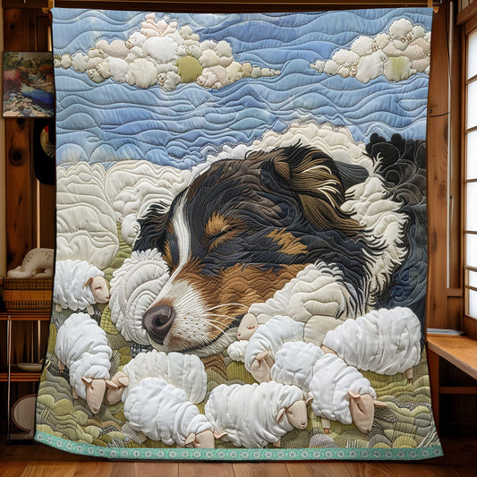 Sleeping Sheep Guardian WP0609038CL Quilt Blanket