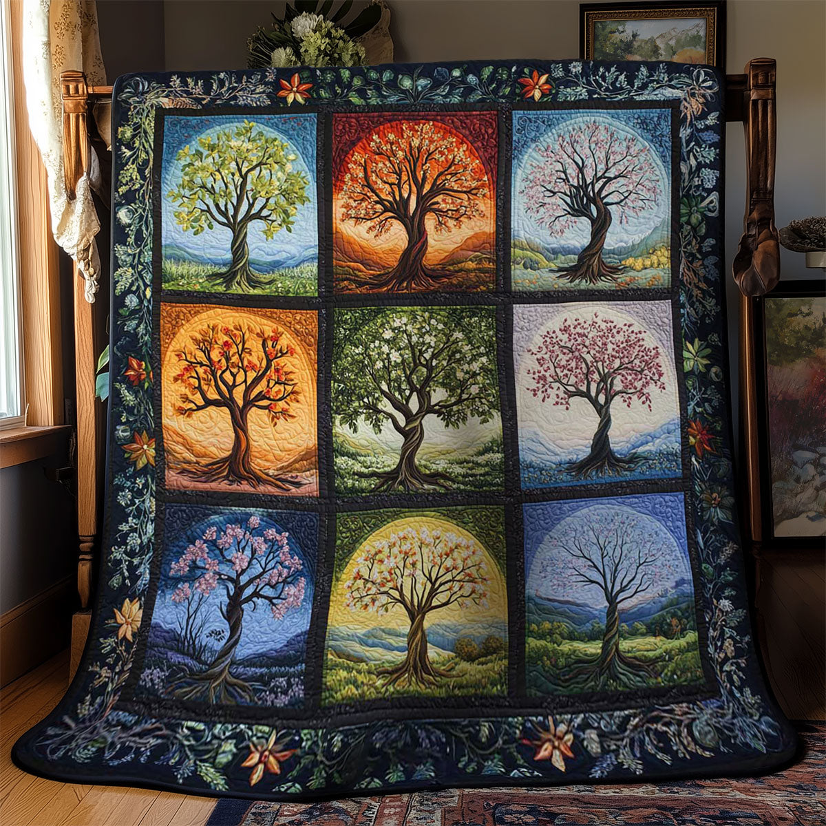 Twilight Tree Of Life WN0301018CL Quilt Blanket