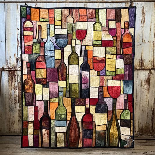 Wine WU0810019CL Quilt Blanket