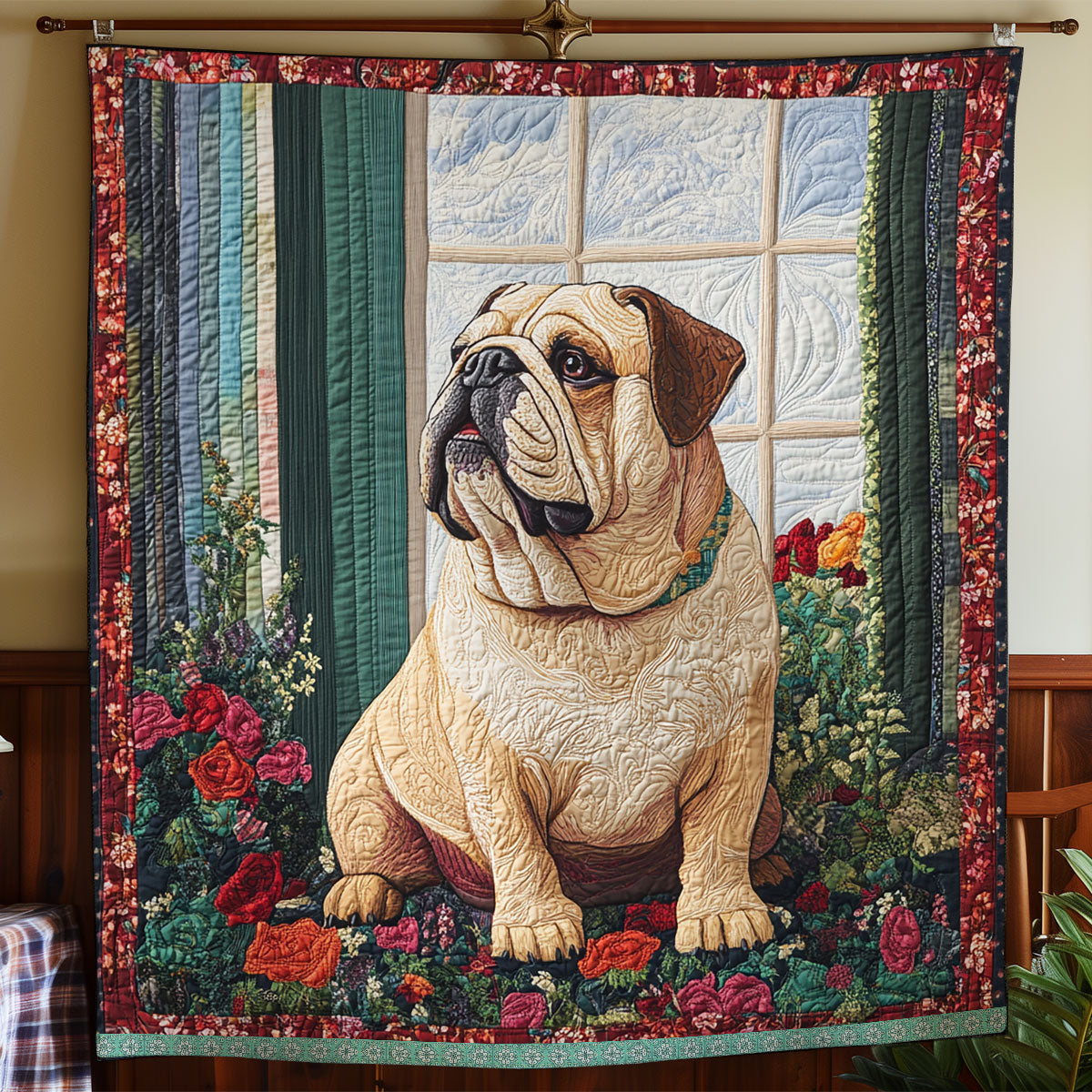 Pug Cute WX1812035CL Quilt Blanket
