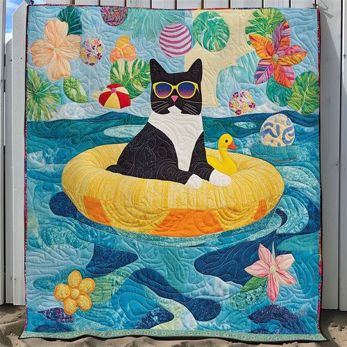 Tuxedo's Summer XB0703019CL Quilt Blanket