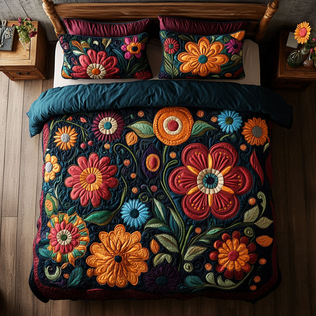 Botanical Blossom WJ1703023CL Duvet Cover Set
