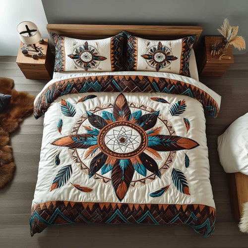 Tribal Dreamcatcher WN1702012CL Quilted Bedding Set