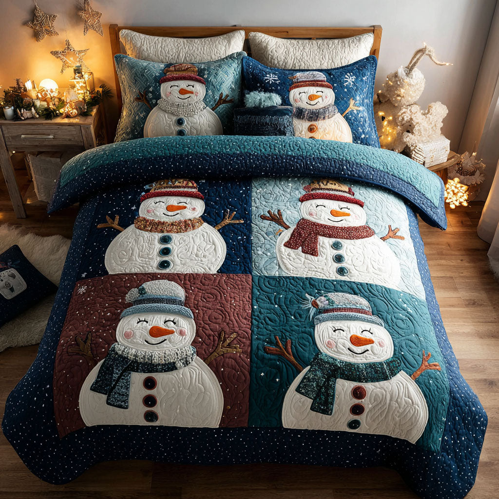 Cozy Snowman CW2410029CL Duvet Cover Set
