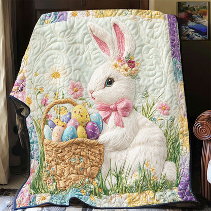 Cute Easter Bunny WY0503101CL Quilt Blanket