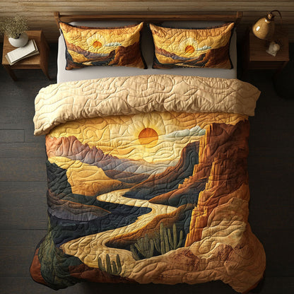 Desert Mirage WY0803079CL Quilted Bedding Set