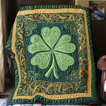 Lucky Clover WX0601024CL Quilt Blanket
