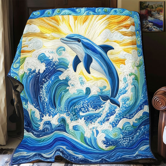 Dolphin WX1801014CL Quilt Blanket