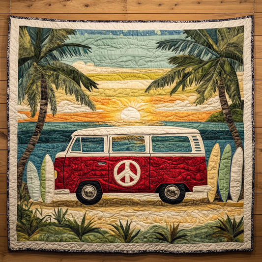 Peace Van CW2504050CL Quilt Blanket