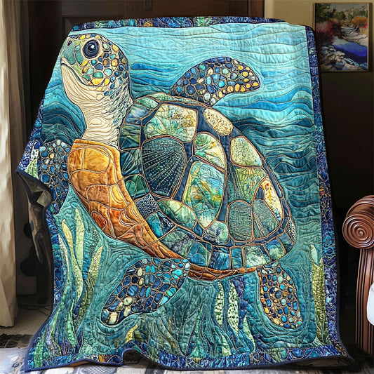 Turtle WX2301042CL Quilt Blanket