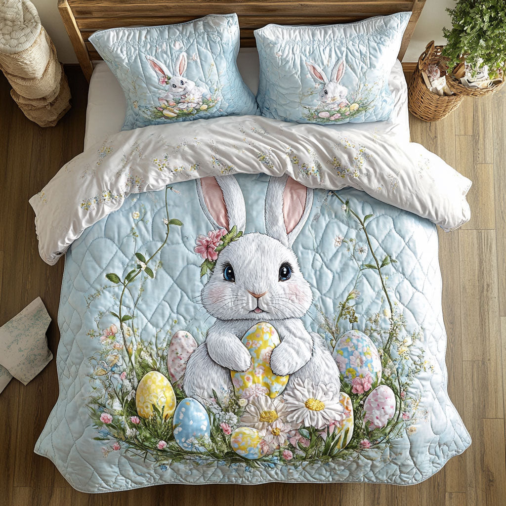 Easter Bunny WT0703130CL Quilted Bedding Set