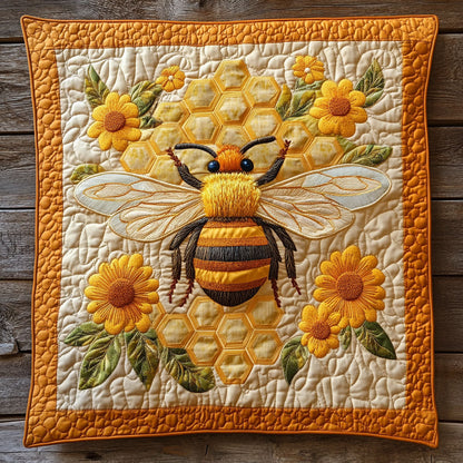 Floral Bee CW3006013CL Quilt Blanket