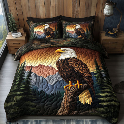 Native Eagle WJ1303040CL Quilted Bedding Set