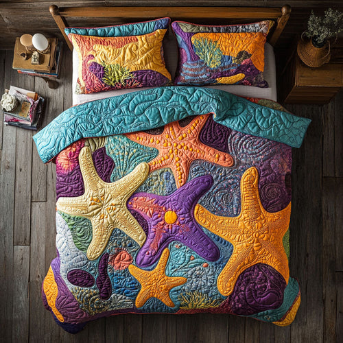 Starfish In Ocean WY2901106CL Duvet Cover Set