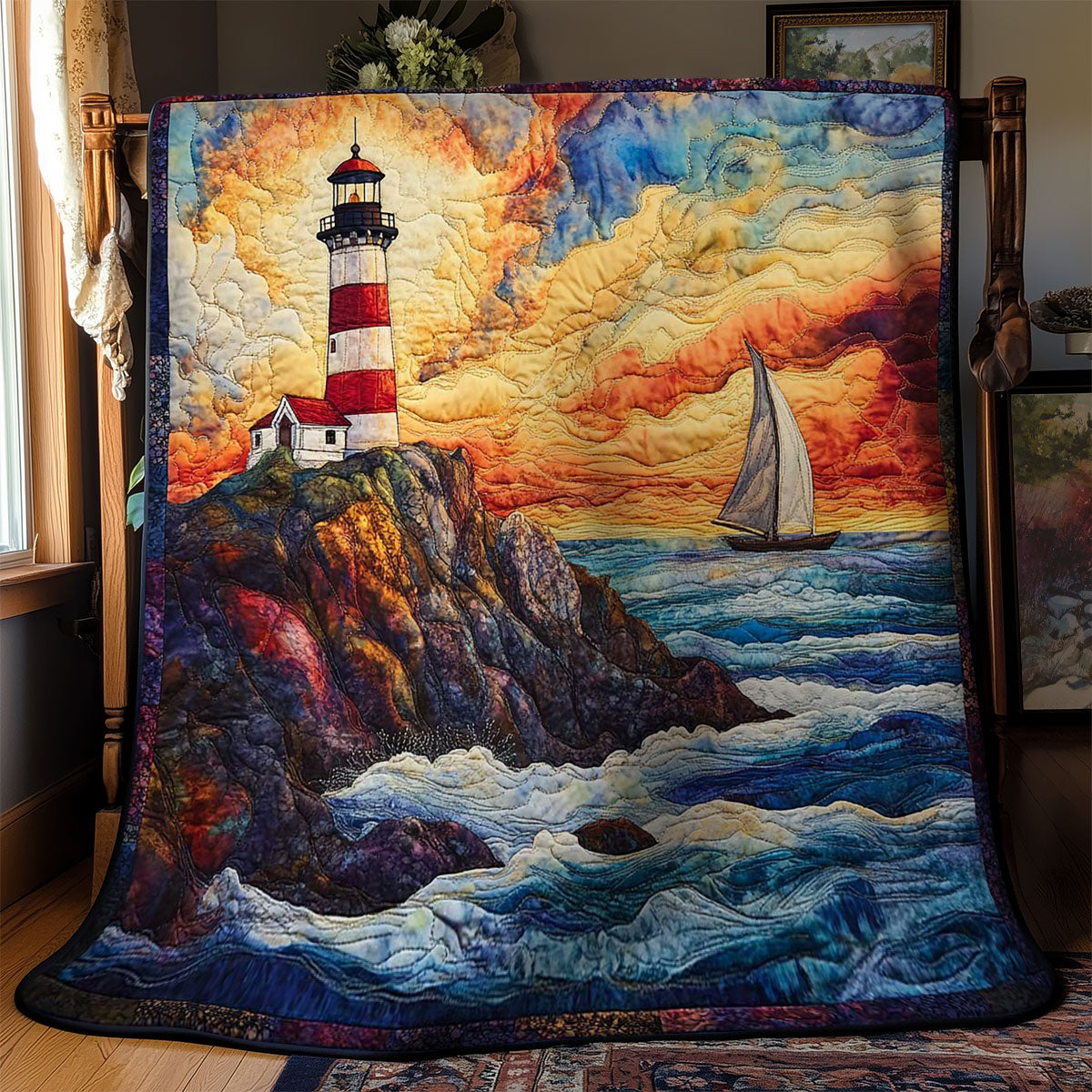 Eternal Lighthouse WN0502032CL Quilt Blanket