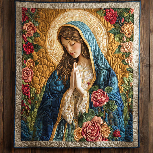 Peaceful Bless CP2004156CL Quilt Blanket