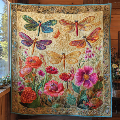 Dance Of Garden Wings CP1606047CL Quilt Blanket