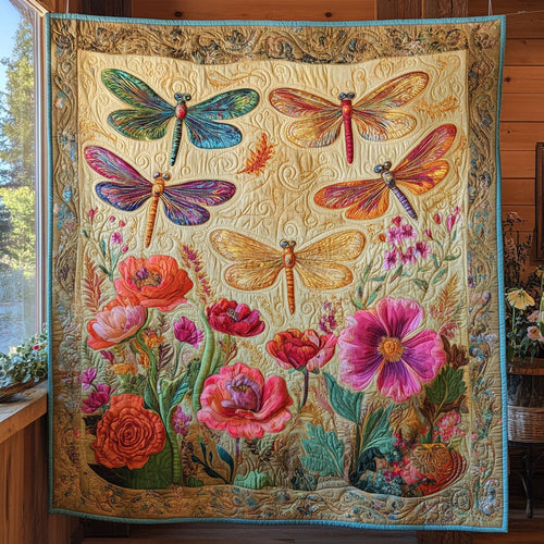 Dance Of Garden Wings CP1606047CL Quilt Blanket