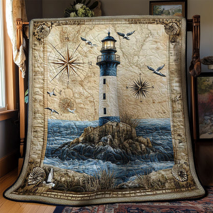 Nautical Lighthouse WN0502020CL Quilt Blanket