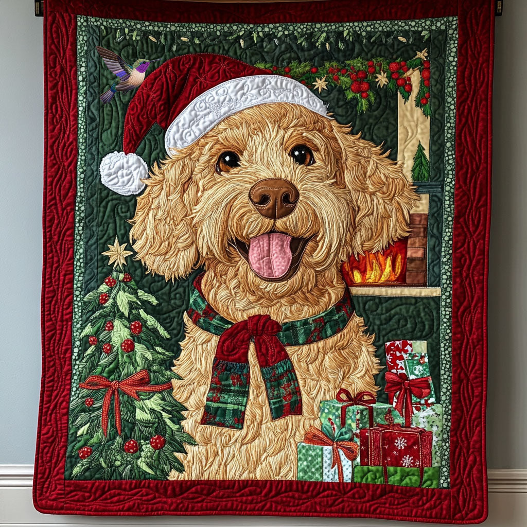 Golden Doodle WX2310006CL Quilt Blanket