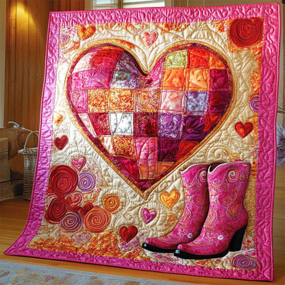 Howdy Valentine WJ1401012CL Quilt Blanket
