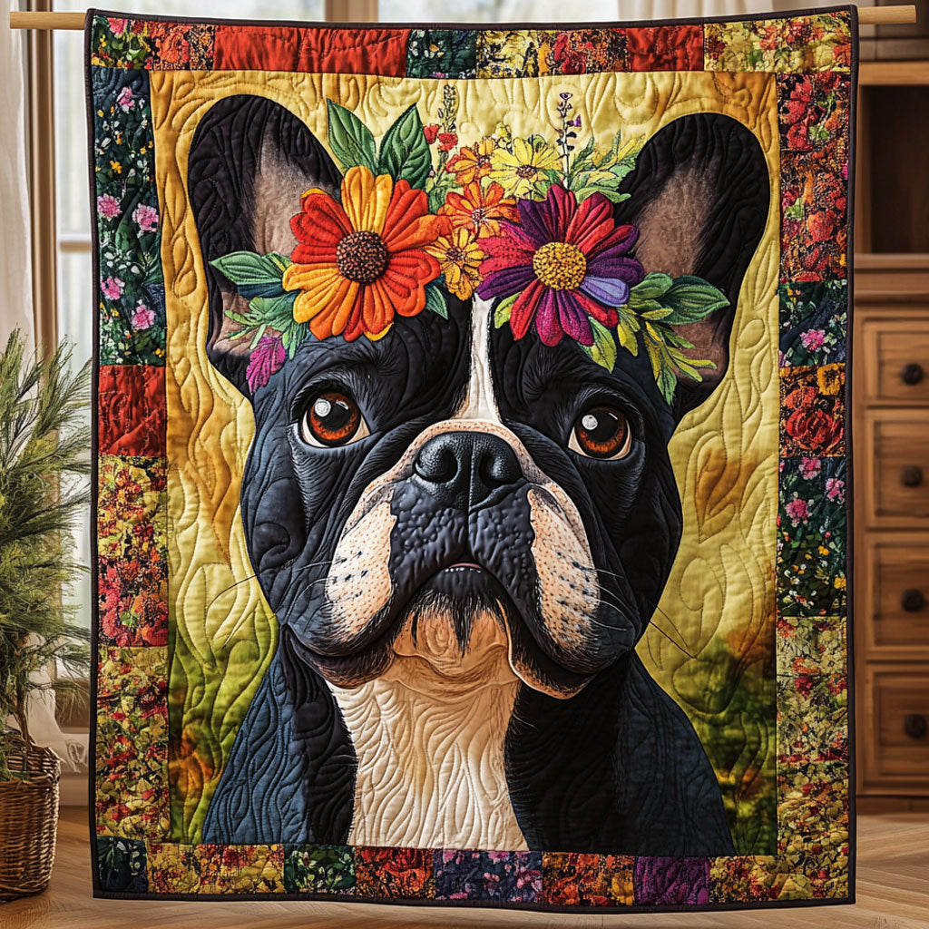 Floral And Gaze CP2205037CL Quilt Blanket