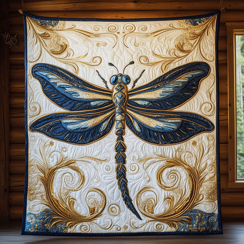 Mystic Dragonfly CW2306030CL Quilt Blanket