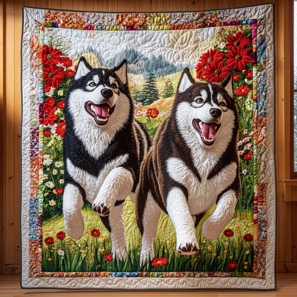 Wildflower Run CP0108007CL Quilt Blanket
