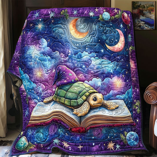 Mystic Turte In Book WY1701051CL Quilt Blanket