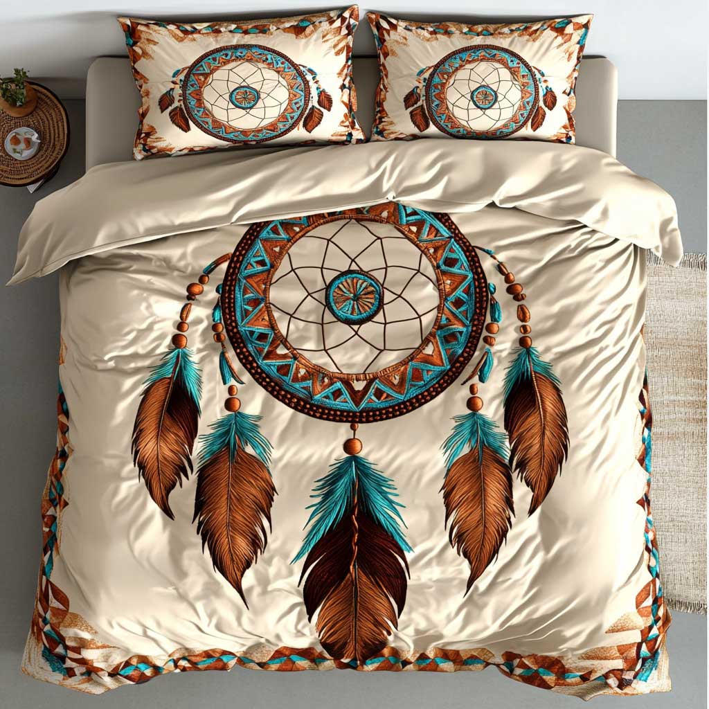 Tribal Dreamcatcher Bliss WN1702001CL Quilted Bedding Set
